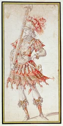 Kostümentwurf für Carousel
